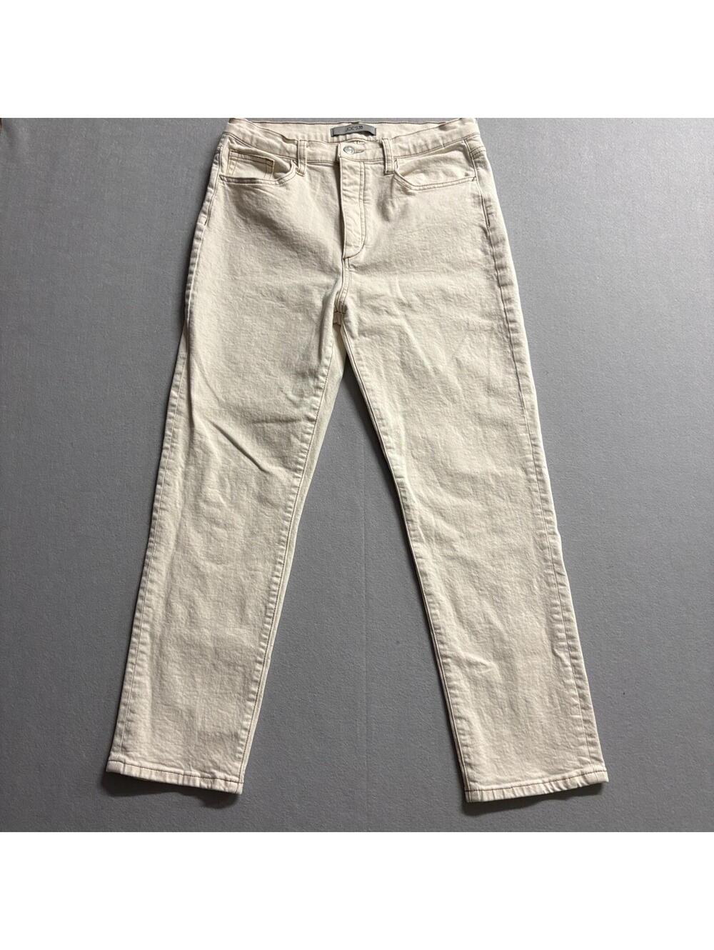 Joe’s Jeans The OG 60s Womens 29 Fits Like 29x28 Ivory Straight Leg Denim
